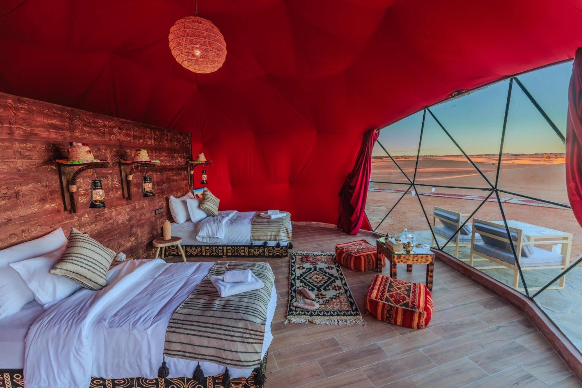 Luxury Camp Camelhouse 호텔 메르주가 외부 사진